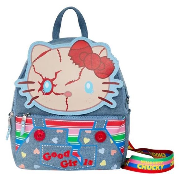 Universal studios horror nights Chucky hello kitty mini backpack - Picture 1 of 2
